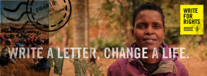 Write a Letter, Change a Life.